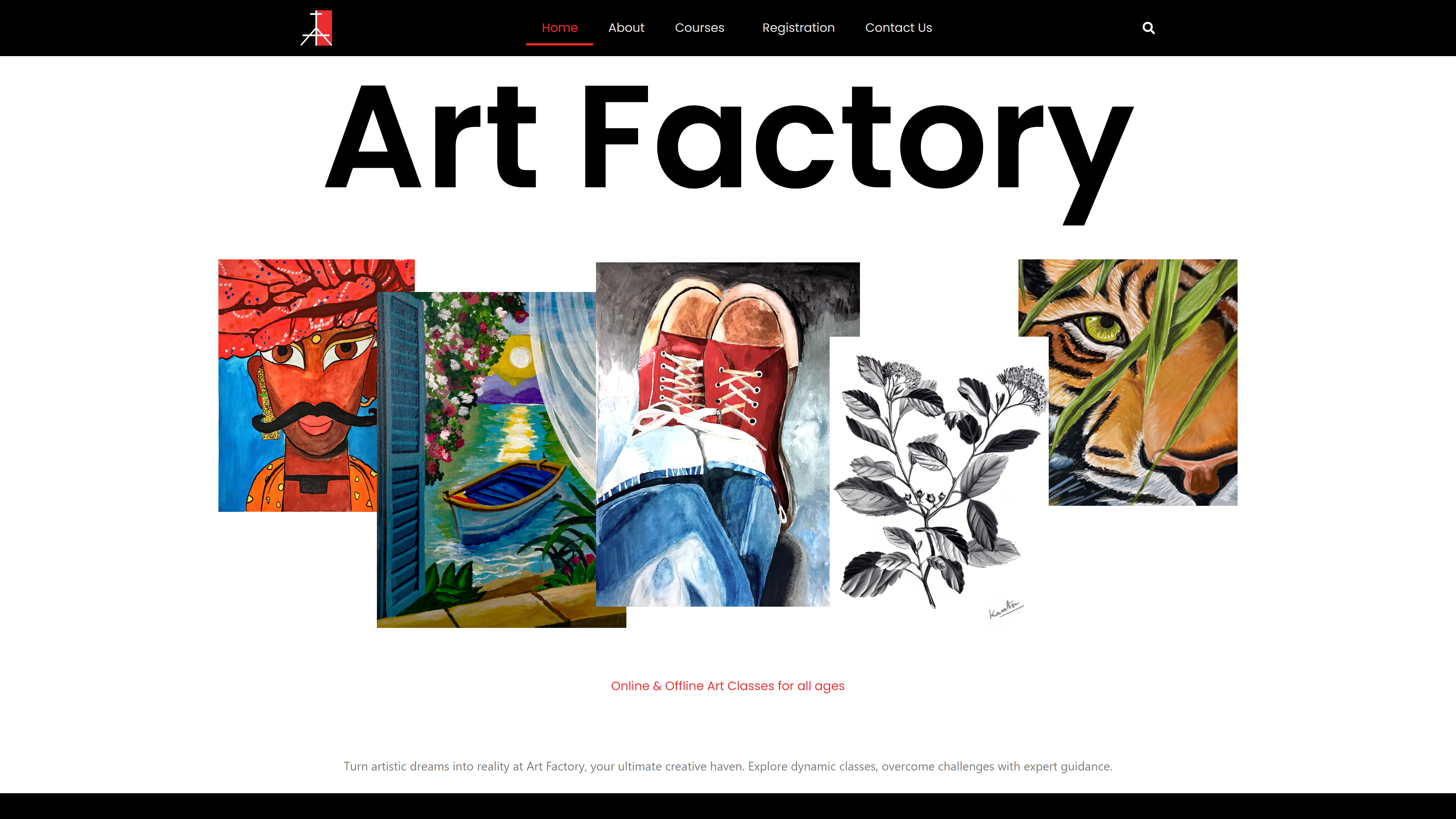 Art Factory Website